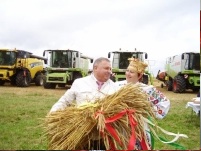 Первый сноп на древнем Городище